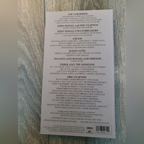 Eric Clapton Crossroads 4-CD Box Set - Picture 2 of 5